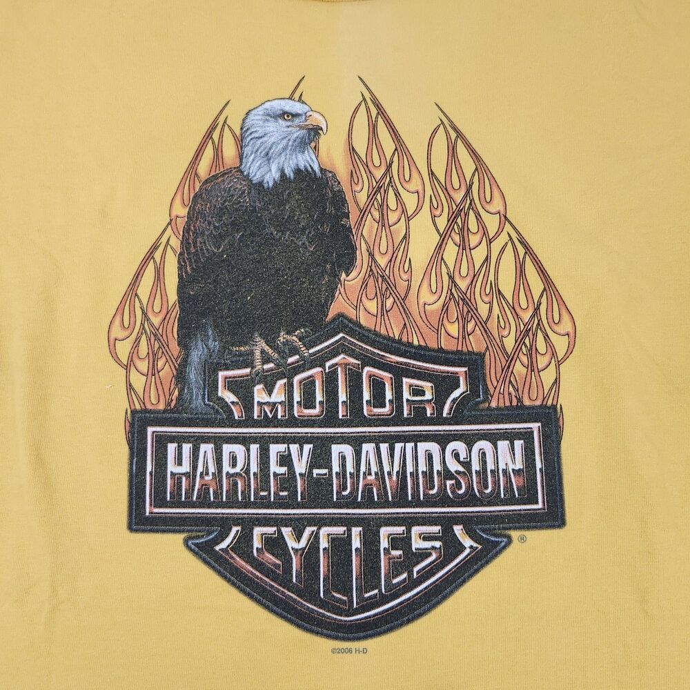 2006 Harley Davidson T-Shirt Mens Large 4 Corners Farmington New Mexico Eagle